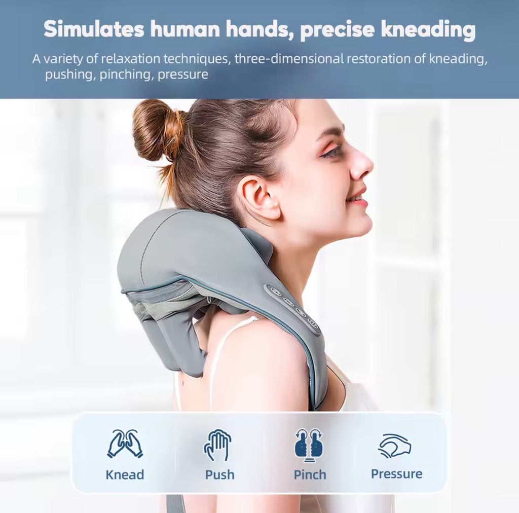 4D Heated Neck & Shoulder Massager